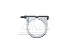 Truck Make Clamp for Mercedes, Ø=74-77 mm, ALU